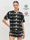 Женская пижама с шортами / CSGO GLITCH LOGO