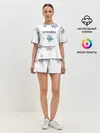 Женская пижама с шортами / Незабудка