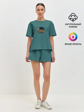 Женская пижама с шортами / Delta