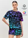 Женская пижама с шортами / ЛОГОТИПЫ ИГР
