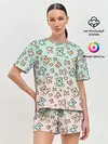 Женская пижама с шортами / МИШКИ