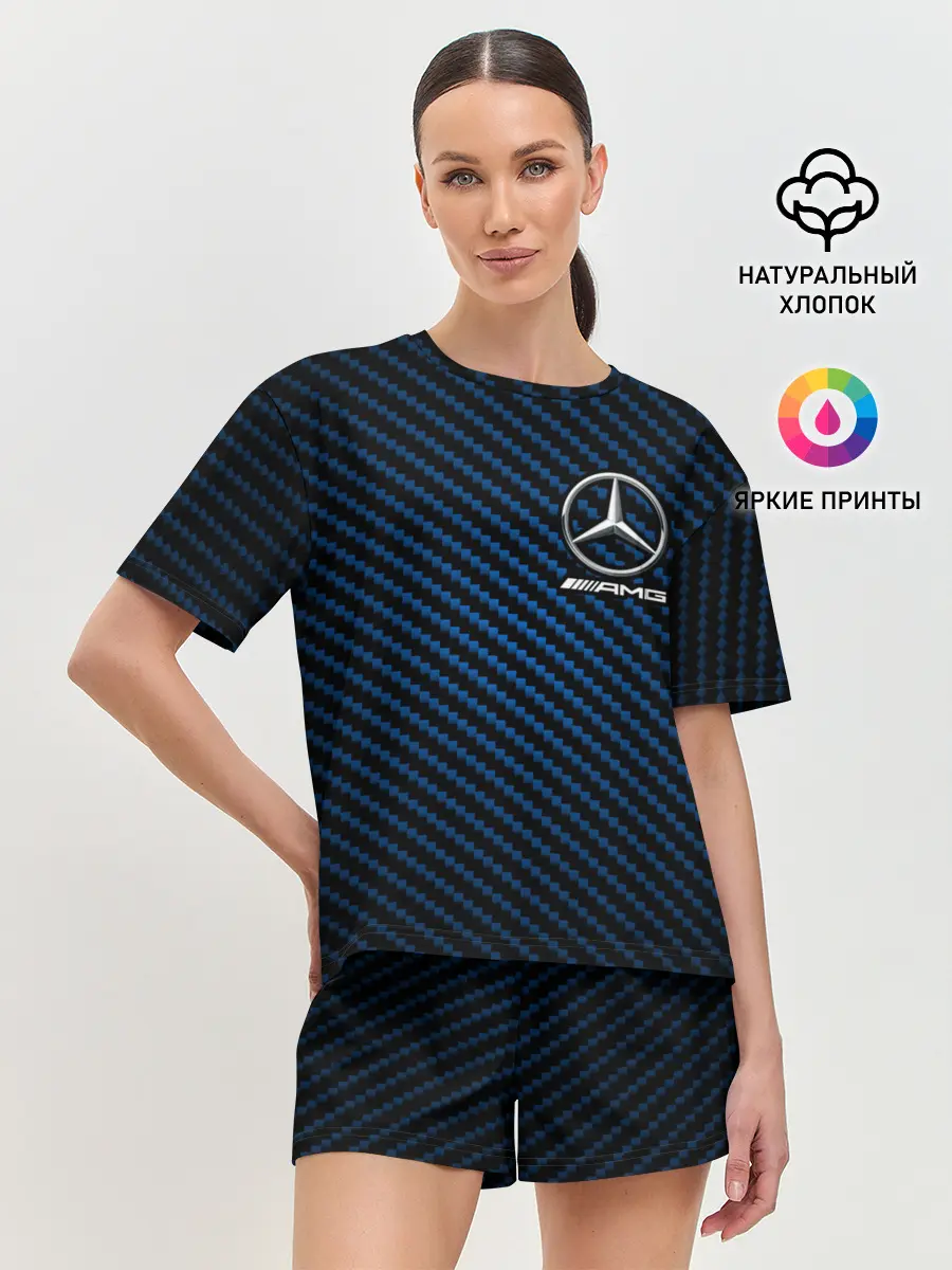 Женская пижама с шортами / MERCEDES / МЕРСЕДЕС
