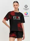 Женская пижама с шортами / Не люблю капитализм