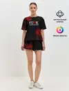 Женская пижама с шортами / Не люблю капитализм