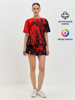 Женская пижама с шортами / Приключения ДжоДжо