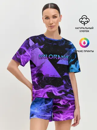 Женская пижама с шортами / VALORANT