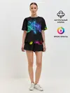 Женская пижама с шортами / COLOR SMOKE