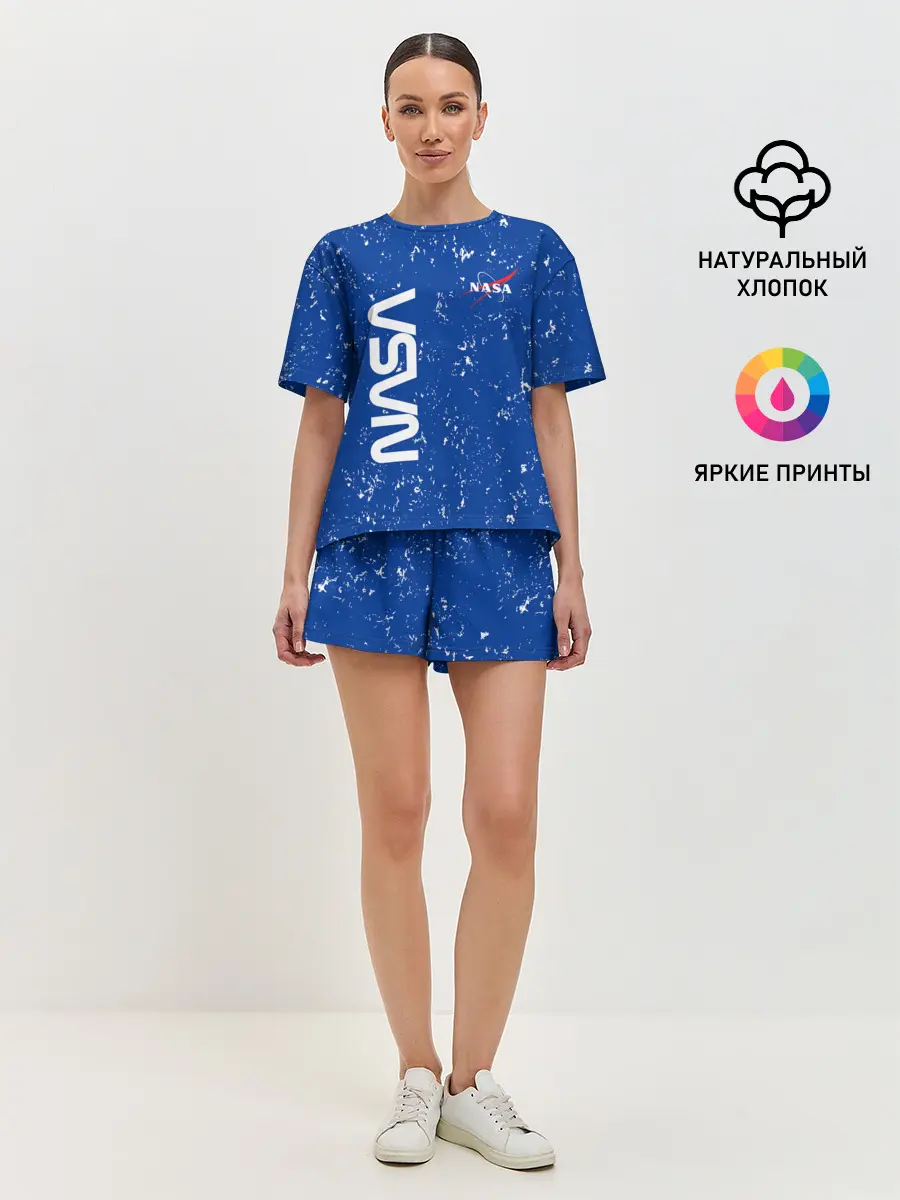 Женская пижама с шортами / NASA / НАСА
