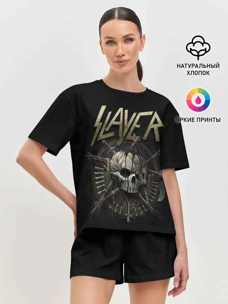 Женская пижама с шортами / Slayer