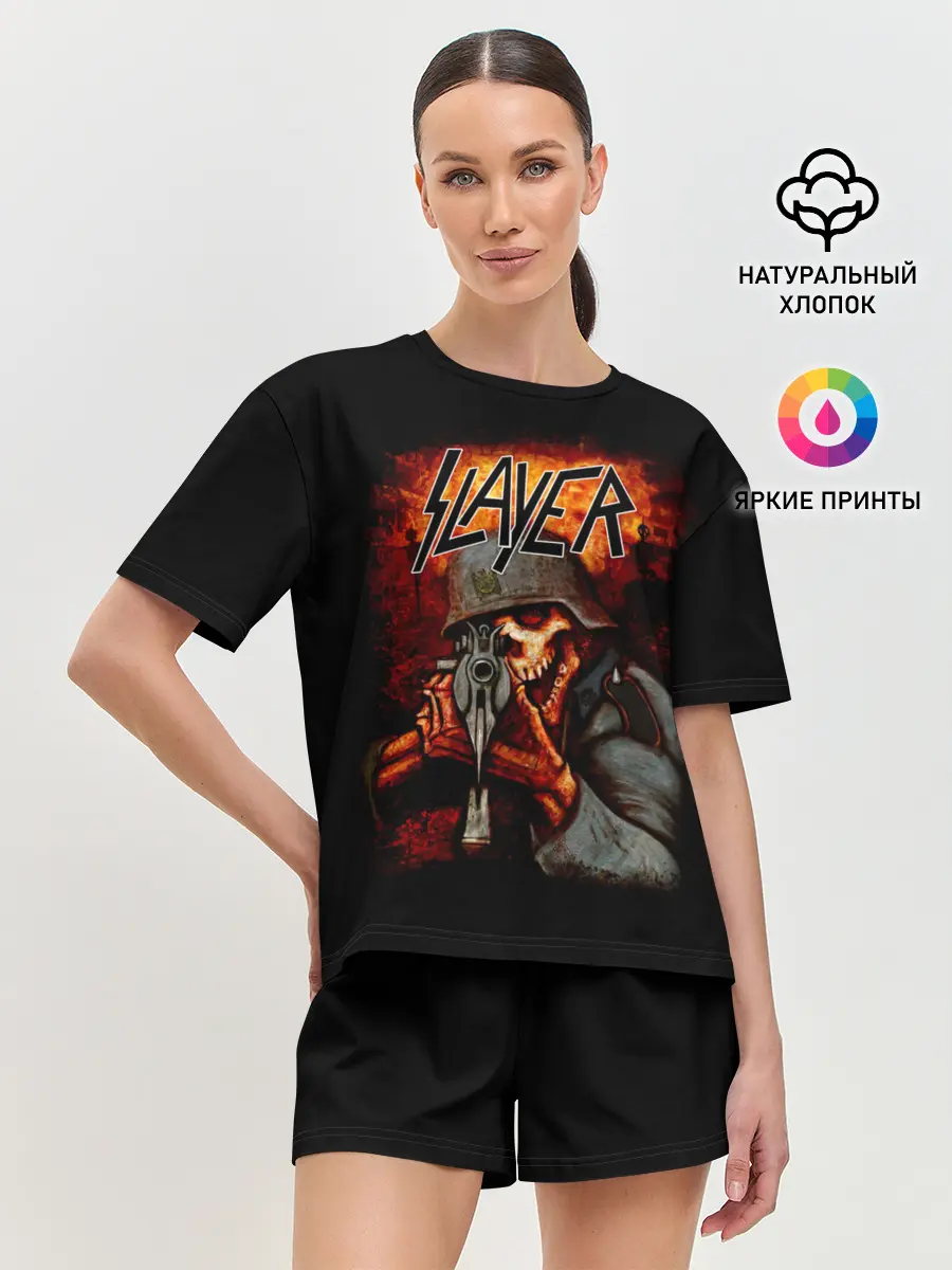 Женская пижама с шортами / SLAYER | СЛЭЙЕР