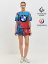 Женская пижама с шортами / BMW