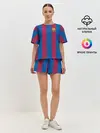 Женская пижама с шортами / FC Barcelona 20/21