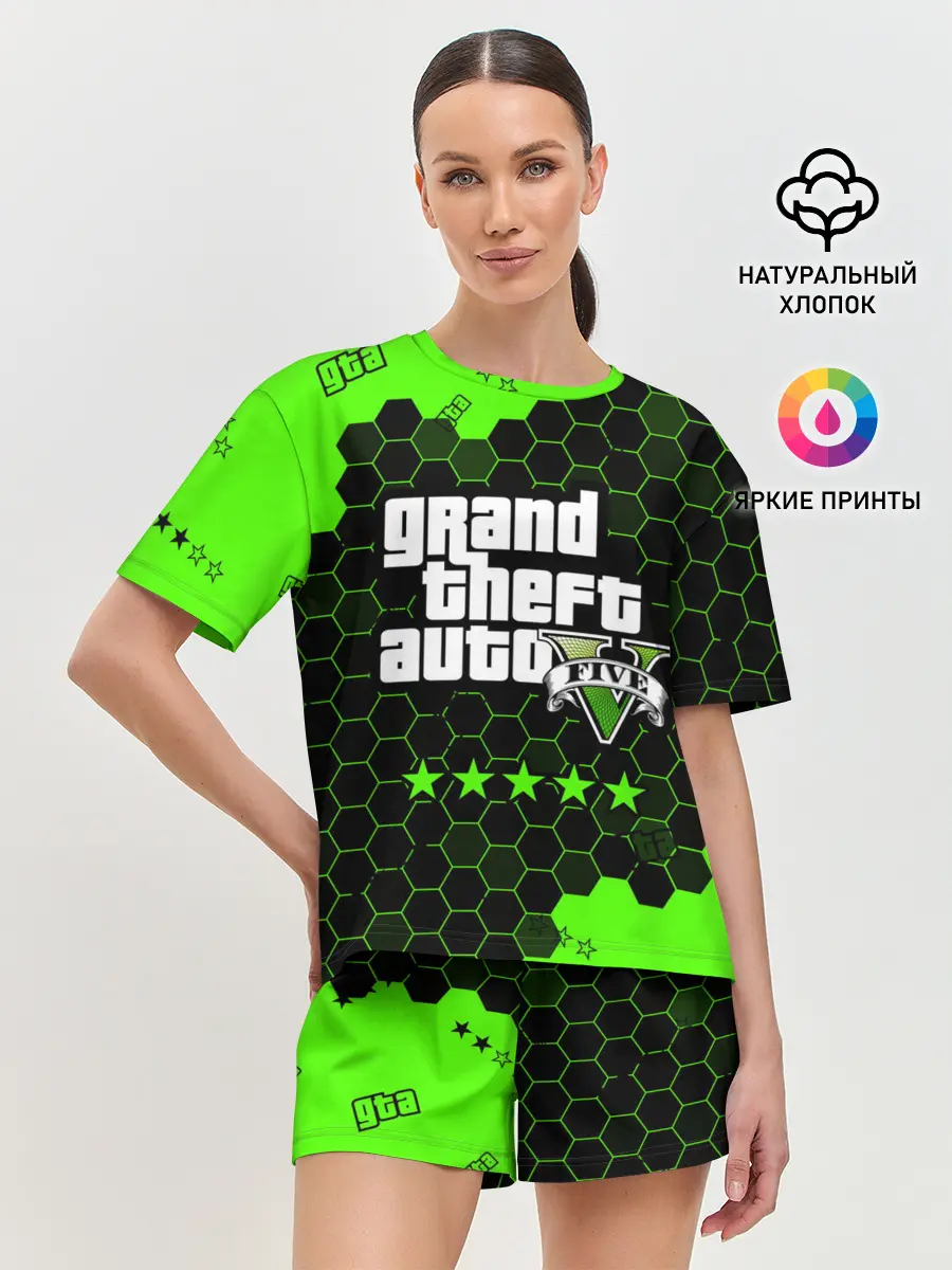 Женская пижама с шортами / GTA 5 / ГТА 5