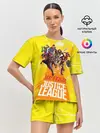 Женская пижама с шортами / Justice League