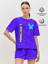 Женская пижама с шортами / MINECRAFT / МАЙНКРАФТ