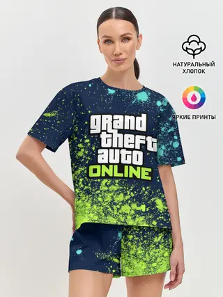 Женская пижама с шортами / GTA ONLINE / ГТА ОНЛАЙН