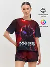 Женская пижама с шортами / Mass Effect