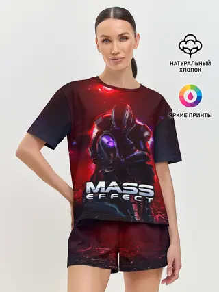 Женская пижама с шортами / Mass Effect