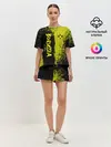 Женская пижама с шортами / Borussia Dortmund
