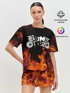 Женская пижама с шортами / Blink 182