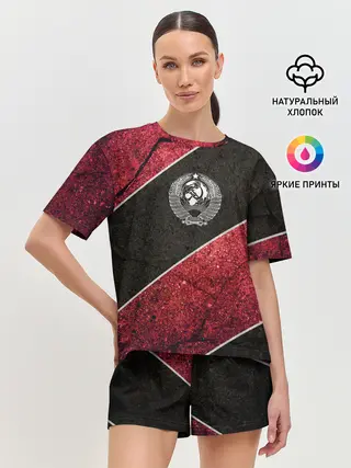 Женская пижама с шортами / СССР