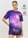 Женская пижама с шортами / Космические дали