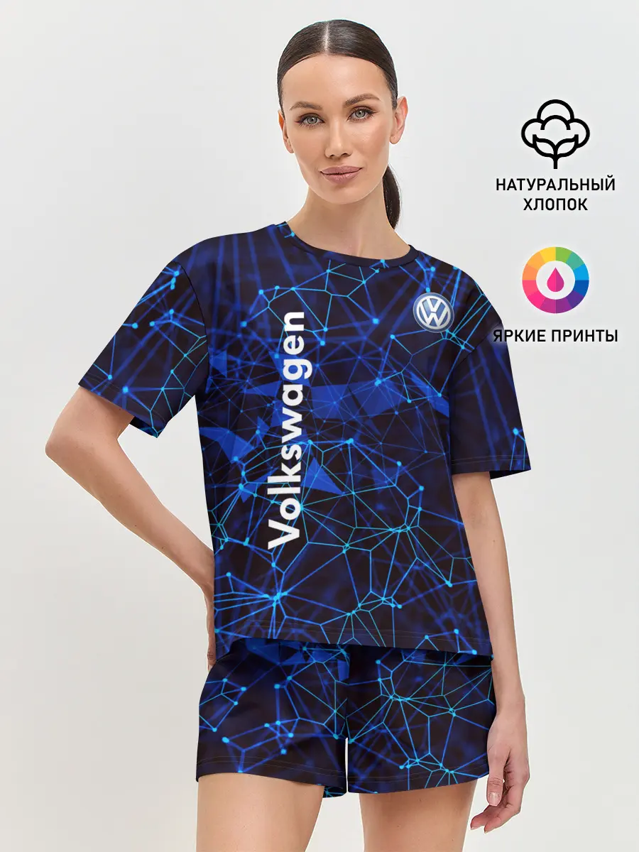 Женская пижама с шортами / Volkswagen