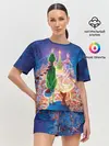 Женская пижама с шортами / Гринч похититель Рождества