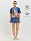 Женская пижама с шортами / Гринч похититель Рождества