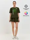 Женская пижама с шортами / Land Rover