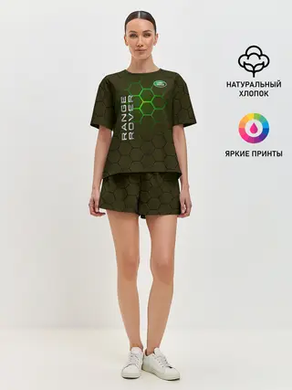 Женская пижама с шортами / Land Rover