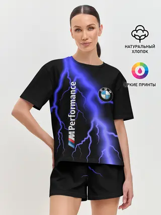 Женская пижама с шортами / BMW