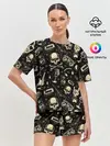 Женская пижама с шортами / Рок!
