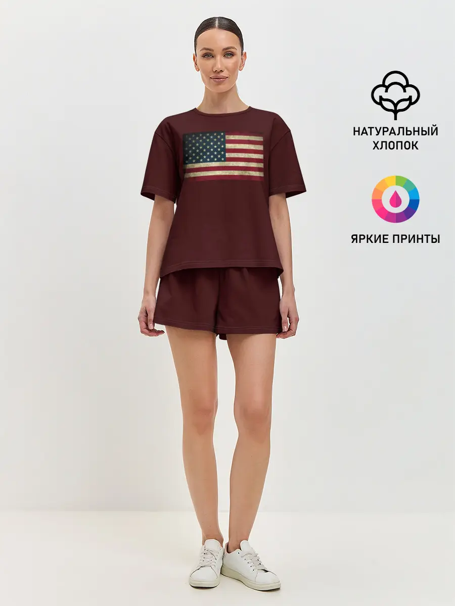 Женская пижама с шортами / USA