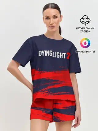 Женская пижама с шортами / DYING LIGHT 2 / ДАИНГ ЛАЙТ