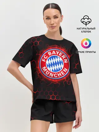 Женская пижама с шортами / Бавария