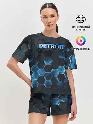 Женская пижама с шортами / Detroit: Become Human