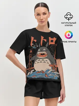 Женская пижама с шортами / Тоторо Кайдзю