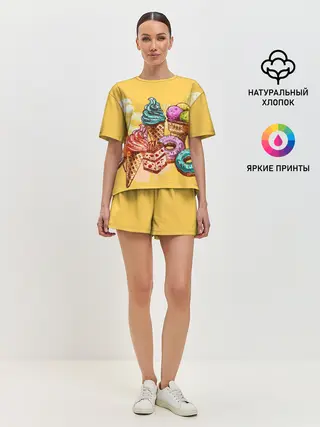 Женская пижама с шортами / Candy