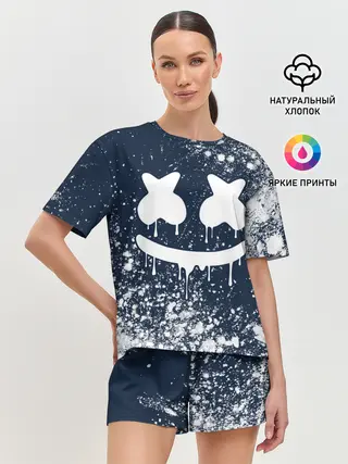 Женская пижама с шортами / MARSHMELLO / МАРШМЕЛЛОУ