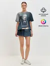 Женская пижама с шортами / АКВА в свитшоте