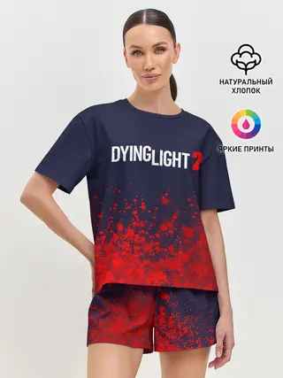 Женская пижама с шортами / DYING LIGHT 2 / ДАИНГ ЛАЙТ