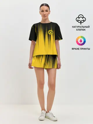 Женская пижама с шортами / Borussia