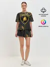 Женская пижама с шортами / Lamborghini