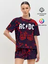 Женская пижама с шортами / AC DС