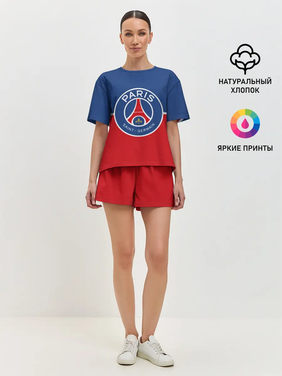 Женская пижама с шортами / FC PSG