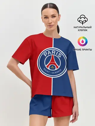 Женская пижама с шортами / ФК ПСЖ