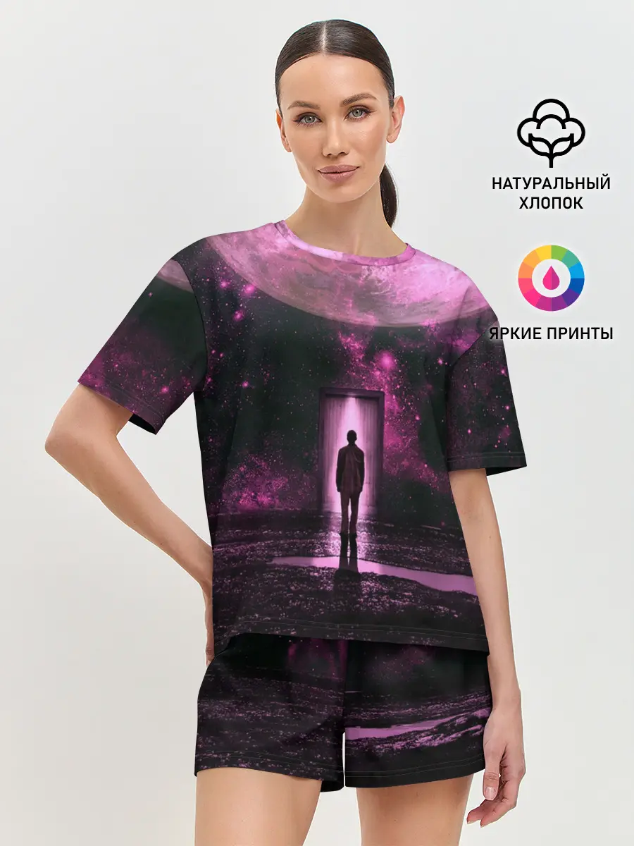 Женская пижама с шортами / Teleport
