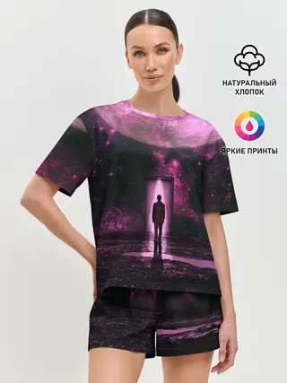 Женская пижама с шортами / Teleport