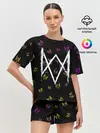 Женская пижама с шортами / WATCH DOGS LEGION / ВОТЧ ДОГС